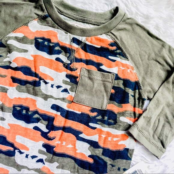 Lucky Brand Other - LUCKY BRAND • Army Camo Camouflage Shirt Top • 3T